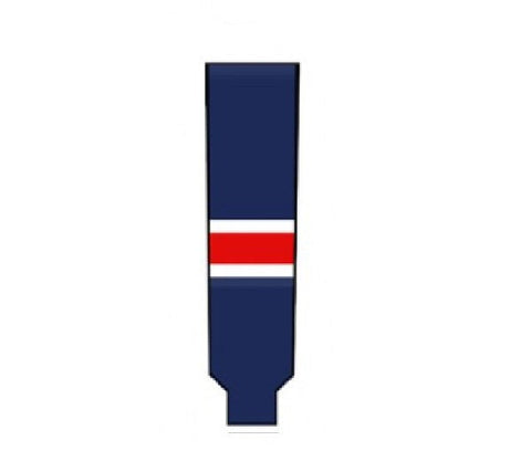 Modelline 2021-22 Washington Capitals Alternate Navy Knit Ice Hockey Socks