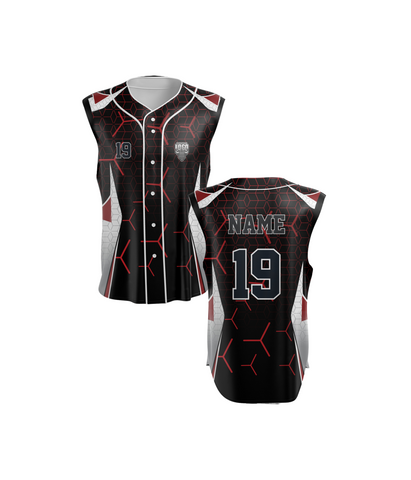 Baseball Full Button Sleeveless 2000 Series