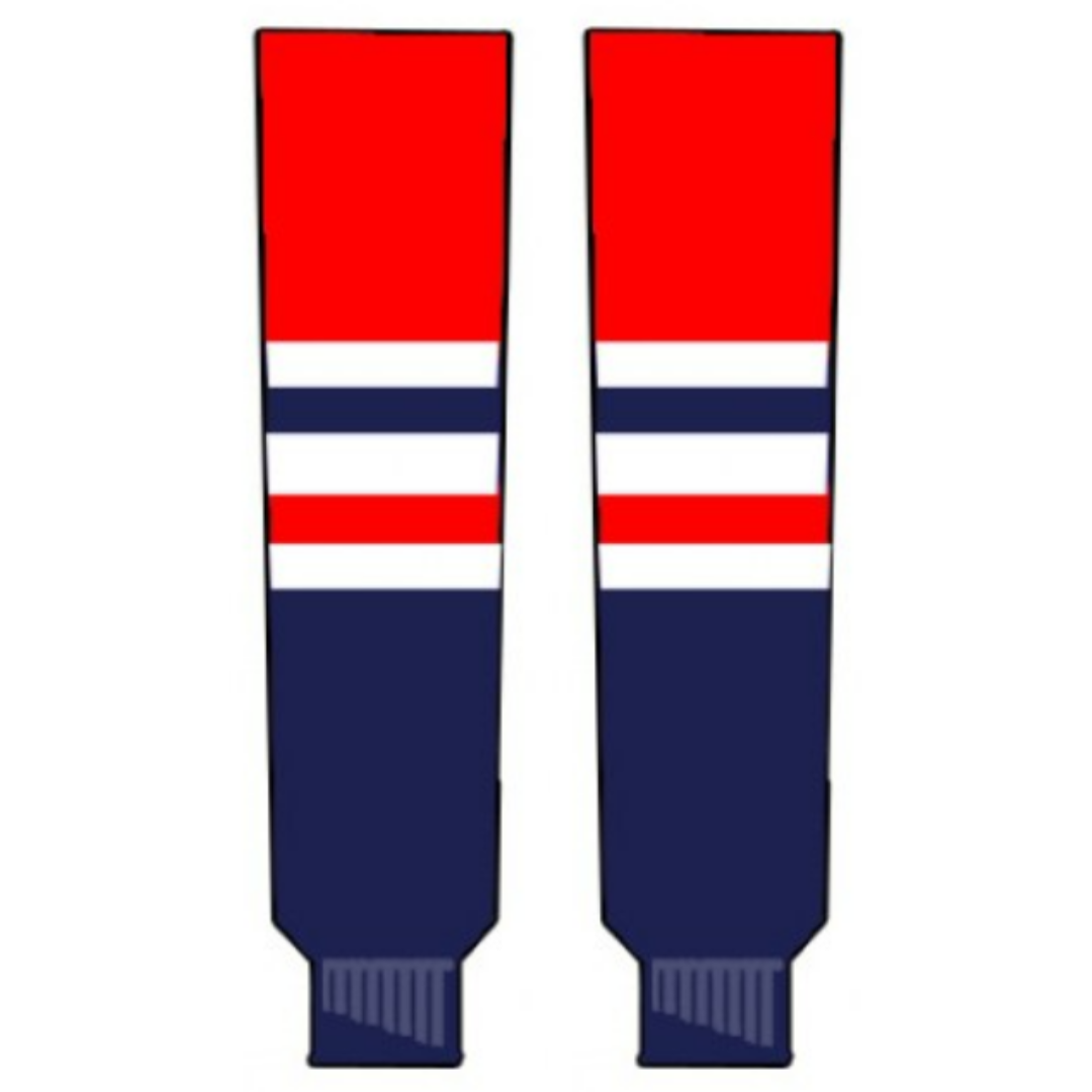 Modelline 1926 New York Americans Knit Ice Hockey Socks