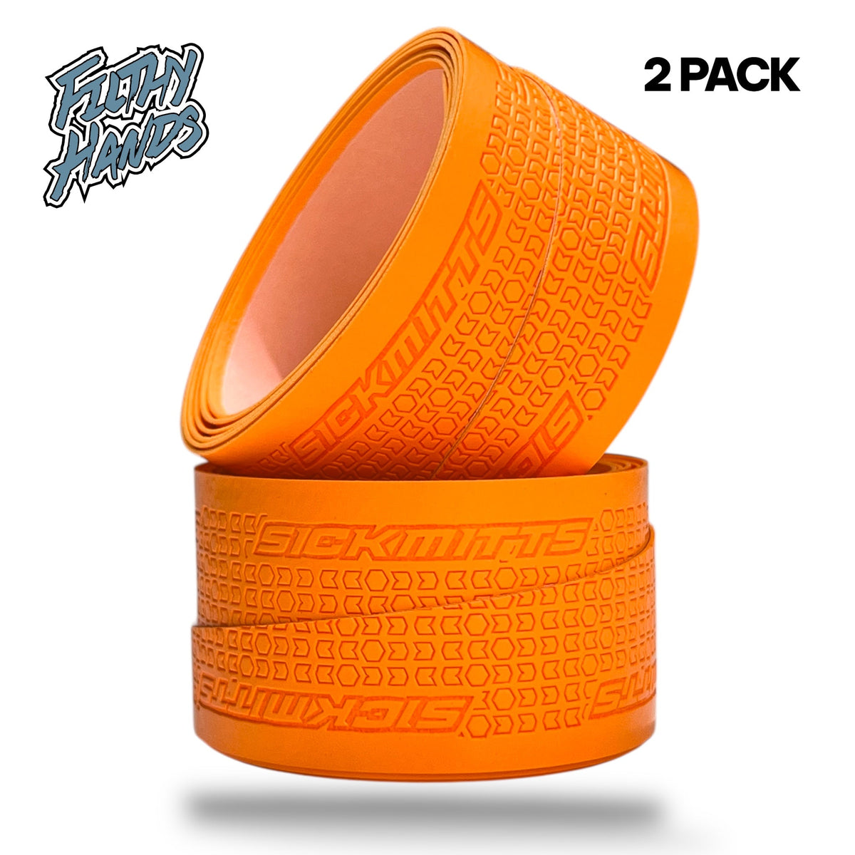 Filthy Hands Grip Tape Orange 2-Pack, 0.5MM