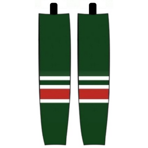 Modelline 2022 New Jersey Devils Reverse Retro Dark Green Sublimated Mesh Ice Hockey Socks