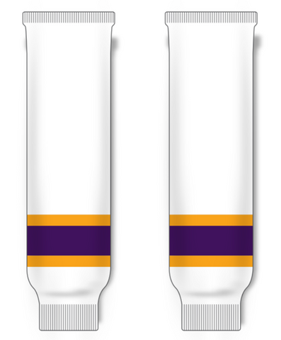 Modelline 2023 Los Angeles Kings Reverse Retro White Knit Ice Hockey Socks