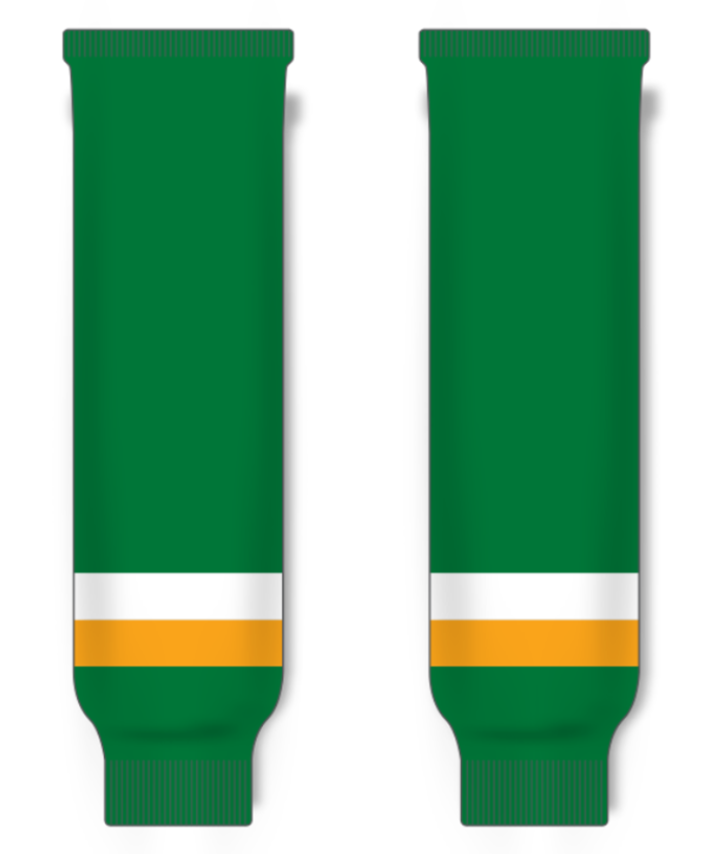 Modelline 2023 Minnesota Wild Reverse Retro Kelly Green Knit Ice Hockey Socks