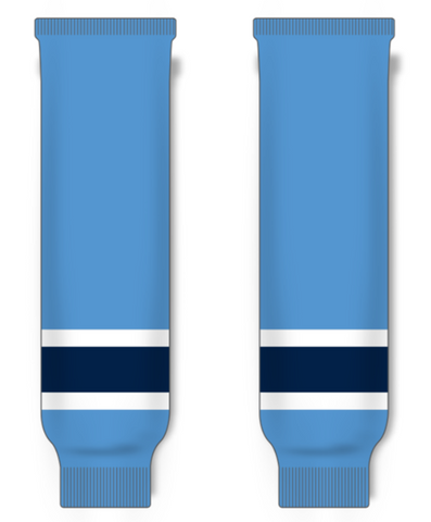 Modelline 2023 Montreal Canadiens Reverse Retro Sky Blue Knit Ice Hockey Socks