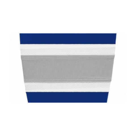 Athletic Knit (AK) HS2100-446 Royal Blue/Grey/White Mesh Ice Hockey Socks