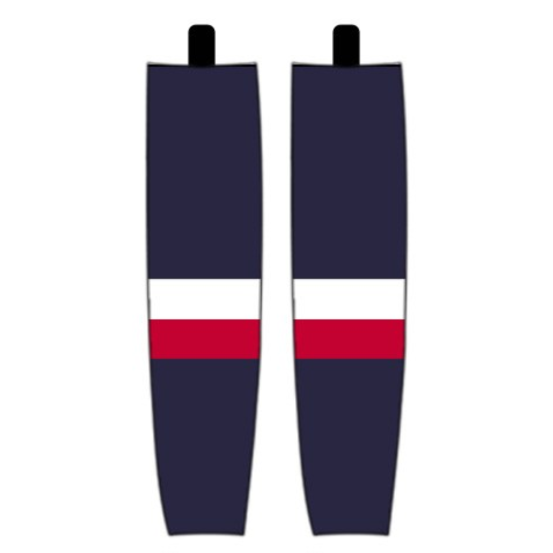 Modelline 4 Nations Team USA Navy Sublimated Mesh Ice Hockey Socks