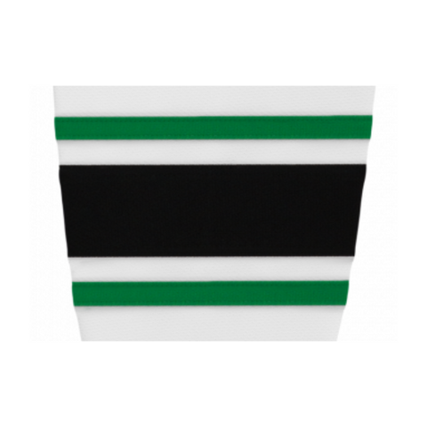 Athletic Knit (AK) HS2100-507 Dallas Stars White Mesh Ice Hockey Socks