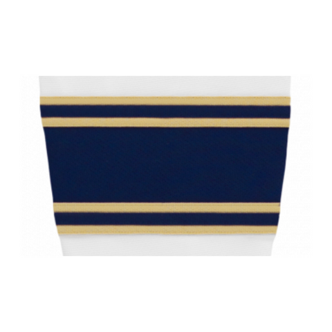 Athletic Knit (AK) HS2100-521 University of Notre Dame Fighting Irish White Mesh Ice Hockey Socks