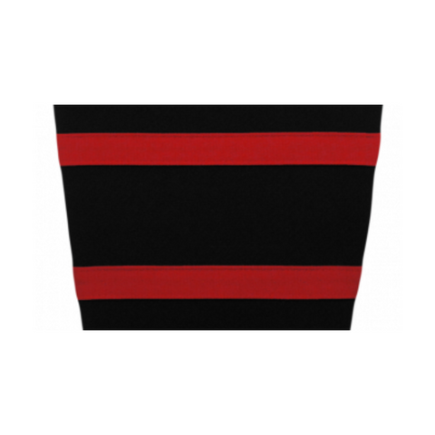 Athletic Knit (AK) HS2100-700 2021 Ottawa Senators Black Mesh Ice Hockey Socks