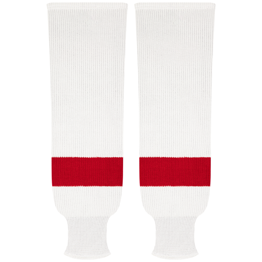Kobe Sportswear 9800H Detroit Red Wings Home Pro Knit Ice Hockey Socks
