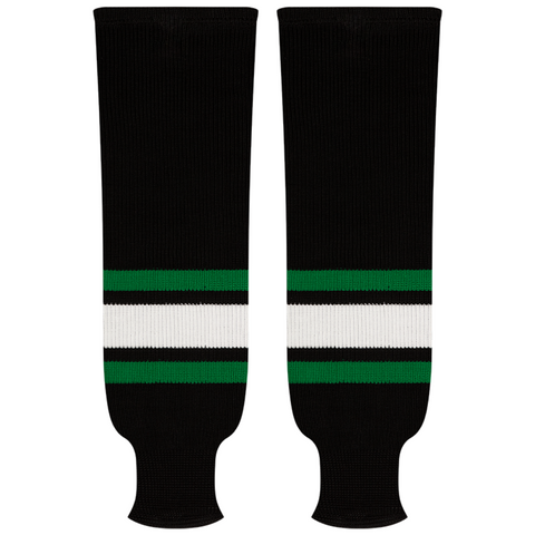 Kobe Sportswear 9807A Dallas Stars Away Pro Knit Ice Hockey Socks