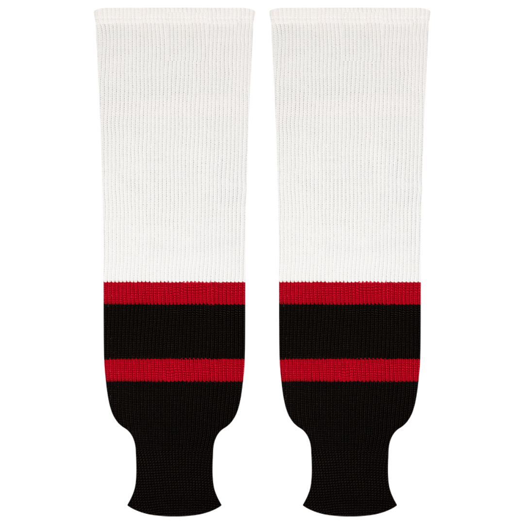Kobe Sportswear 9833H Ottawa Senators Home Pro Knit Ice Hockey Socks