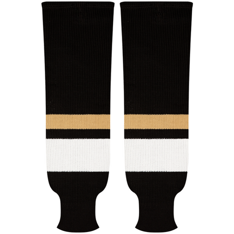 Kobe Sportswear 9866A Pittsburgh Penguins Away Pro Knit Ice Hockey Socks