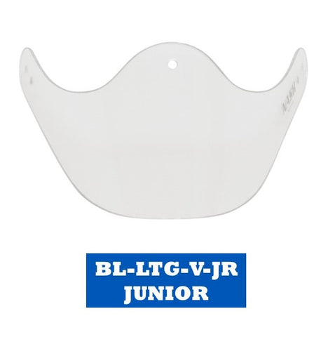 Goalie Lexan Throat Guard