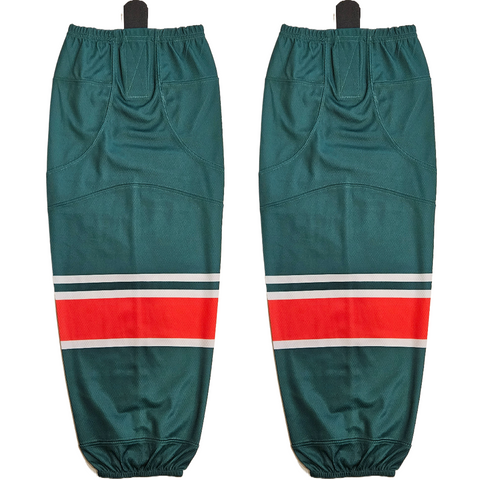 Modelline 2022 New Jersey Devils Reverse Retro Dark Green Sublimated Mesh Ice Hockey Socks