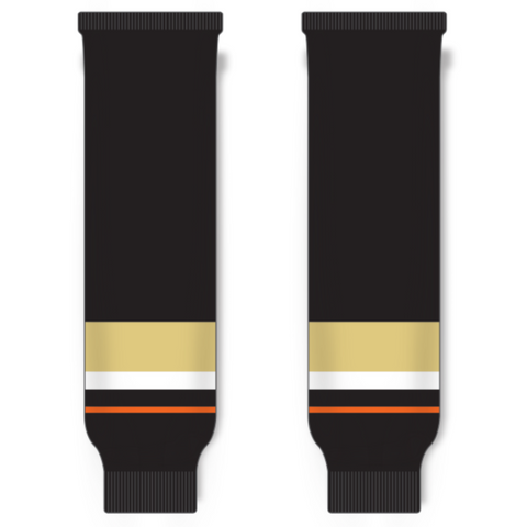 Modelline Anaheim Ducks Third Black Knit Ice Hockey Socks
