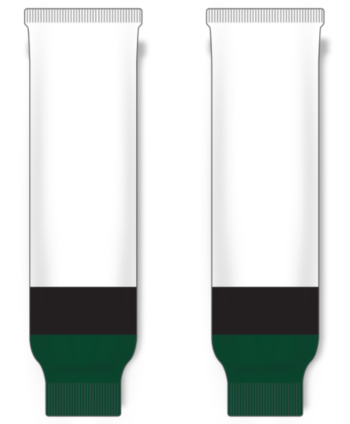 Modelline Everett Silvertips Third White Knit Ice Hockey Socks