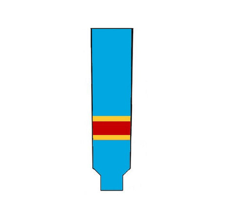 Modelline 2023 Florida Panthers Reverse Retro Powder Blue Knit Ice Hockey Socks