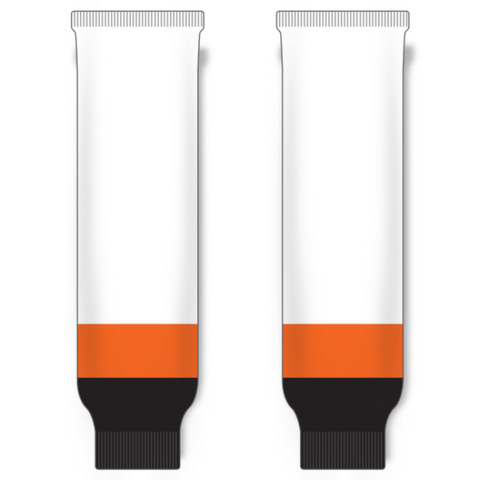 Modelline Philadelphia Flyers Alternate White Knit Ice Hockey Socks