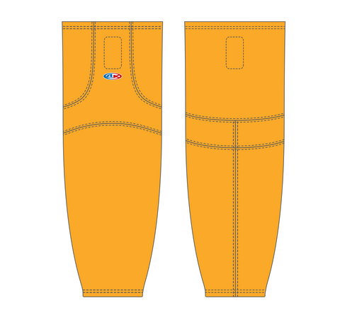 Athletic Knit (AK) HS1100-006 Gold Mesh Ice Hockey Socks