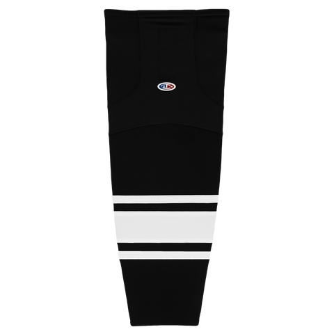 Athletic Knit (AK) HS2100-221 Black/White Mesh Ice Hockey Socks