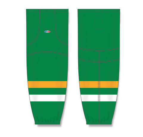 Athletic Knit (AK) HS2100-306 Old Minnesota North Stars Kelly Green Mesh Ice Hockey Socks