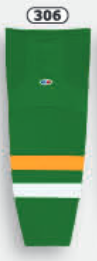 Athletic Knit (AK) HS2100-306 Old Minnesota North Stars Kelly Green Mesh Ice Hockey Socks