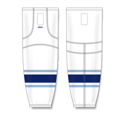 Athletic Knit (AK) HS2100-341 University of Maine Black Bears White Mesh Ice Hockey Socks