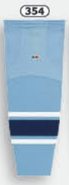 Athletic Knit (AK) HS2100-354 New University of Maine Black Bears Third Powder Blue Mesh Ice Hockey Socks