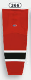 Athletic Knit (AK) HS2100-366 New Jersey Devils Red Mesh Ice Hockey Socks