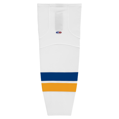 Athletic Knit (AK) HS2100-449 2014 St. Louis Blues White Mesh Ice Hockey Socks