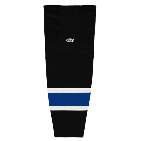 Athletic Knit (AK) HS2100-487 2014 Tampa Bay Lightning Third Black Mesh Ice Hockey Socks
