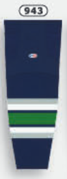 Athletic Knit (AK) HS2100-943 Hartford Whalers Navy Mesh Ice Hockey Socks