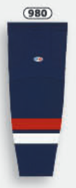 Athletic Knit (AK) HS2100-980 2005 Team USA Navy Mesh Ice Hockey Socks