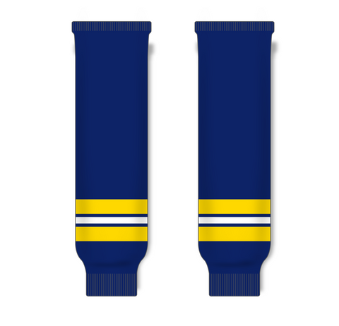 Modelline 2011 University of Michigan Wolverines Navy Knit Ice Hockey Socks
