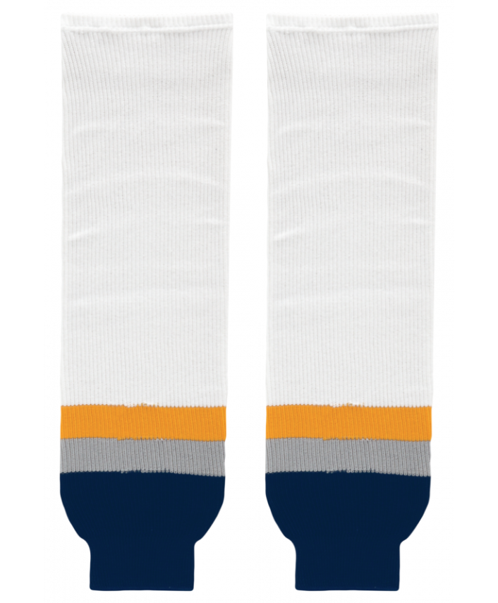 Modelline Nashville Predators White Ice Hockey Socks