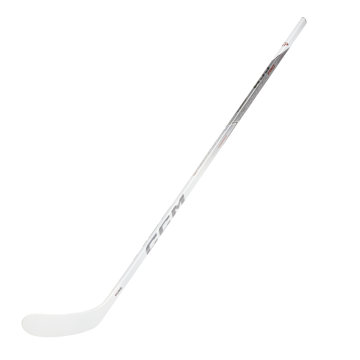 CCM TACKS Recharge Pro WHITE Hockey Stick INT