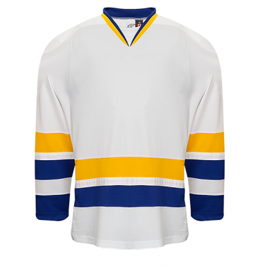 Kobe Sportswear K3G07H Charlestown Chiefs White Pro Series Hockey Jersey