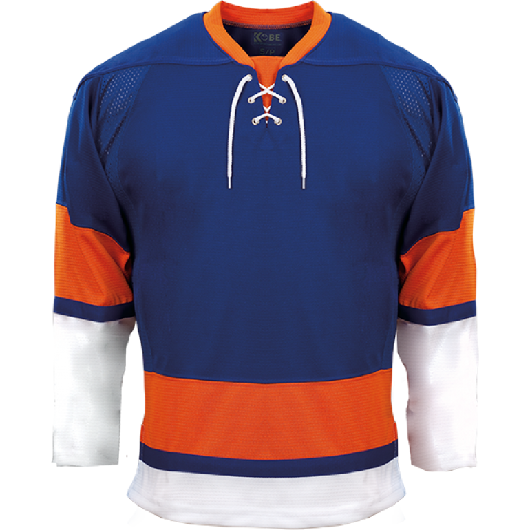Kobe Sportswear K3G50A New York Islanders Away Royal Blue Pro Series Hockey Jersey