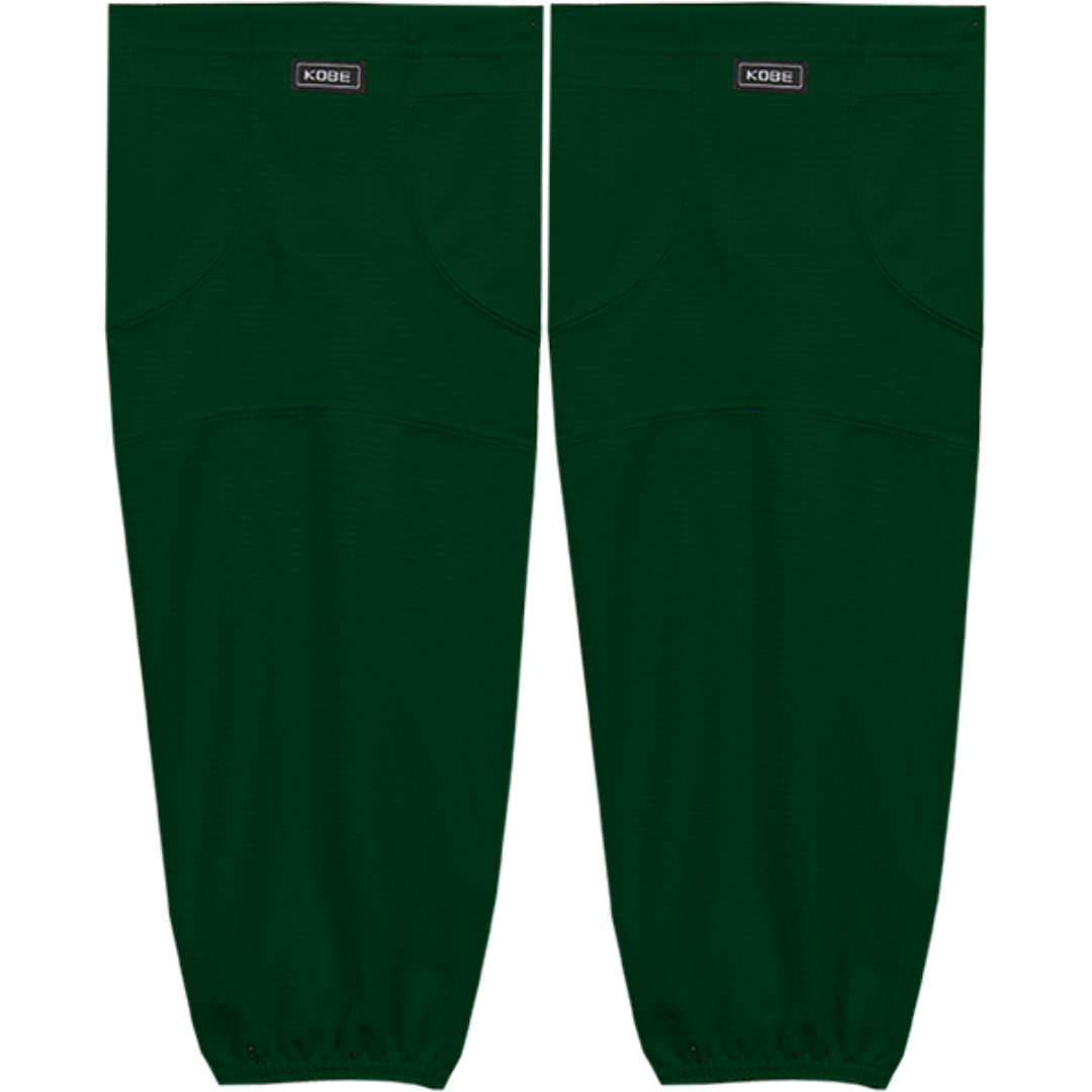 Kobe Sportswear K3G Amateur Series Solid Forest Green Mesh Ice Hockey Socks
