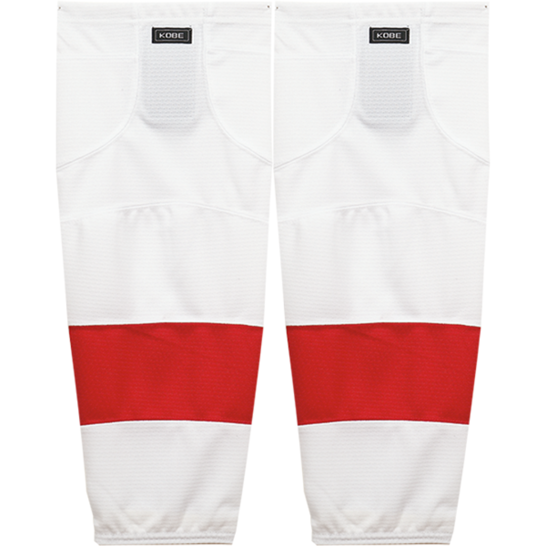 Kobe Sportswear K3GS00H Pro Series Detroit Red Wings Home Mesh Ice Hockey Socks