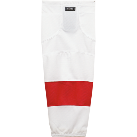 Kobe Sportswear K3GS00H Pro Series Detroit Red Wings Home Mesh Ice Hockey Socks