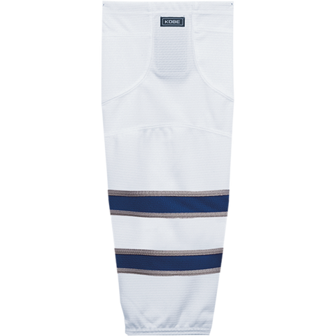 Kobe Sportswear K3GS03H Pro Series Winnipeg Jets White Mesh Ice Hockey Socks