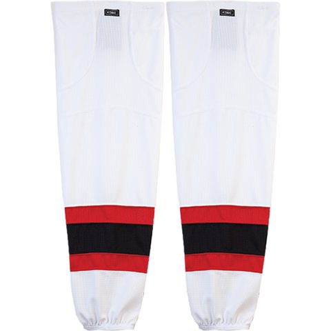 Kobe Sportswear K3GS23H Pro Series New Jersey Devils Home Mesh Ice Hockey Socks