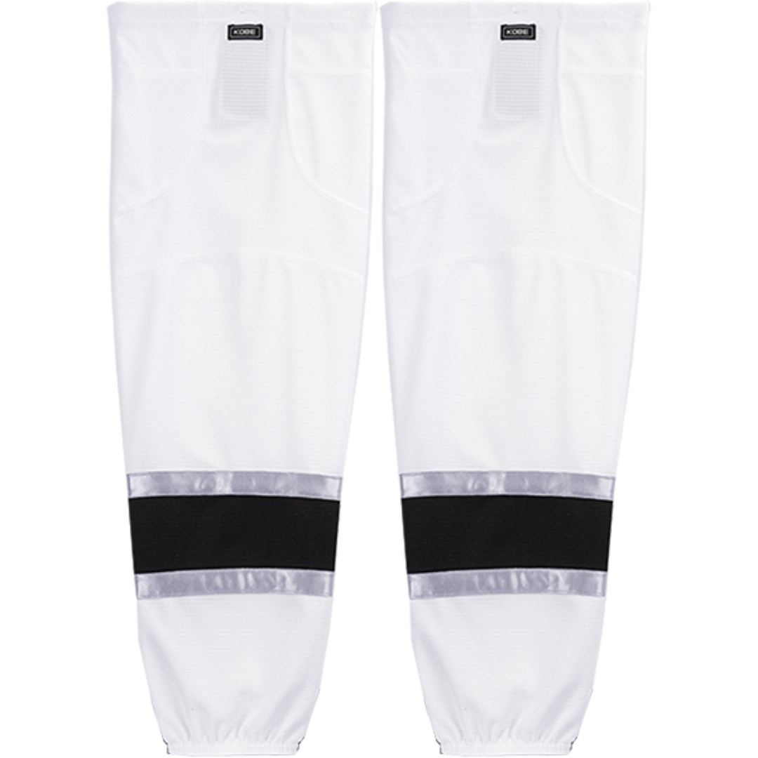 Kobe Sportswear K3GS41W Pro Series Los Angeles Kings Home Mesh Ice Hockey Socks