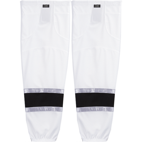 Kobe Sportswear K3GS41W Pro Series Los Angeles Kings Home Mesh Ice Hockey Socks