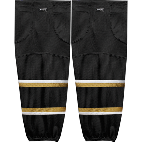 Kobe Sportswear K3GS49A Pro Series Dallas Stars Black Mesh Ice Hockey Socks