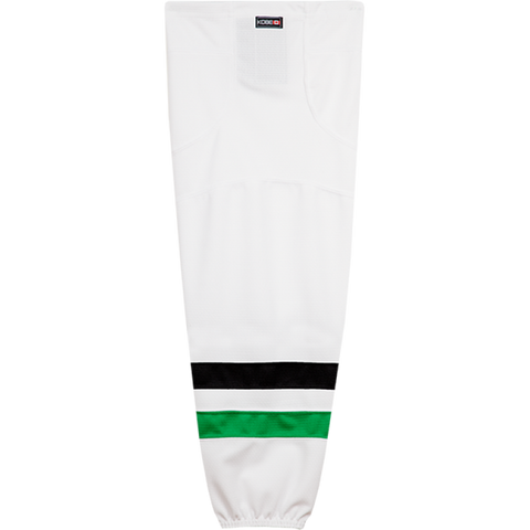 Kobe Sportswear K3GS49W Pro Series Dallas Stars White Mesh Ice Hockey Socks