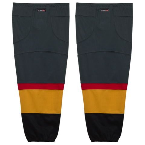 Kobe Sportswear K3GS81A Pro Series Vegas Golden Knights Steel Grey Mesh Ice Hockey Socks