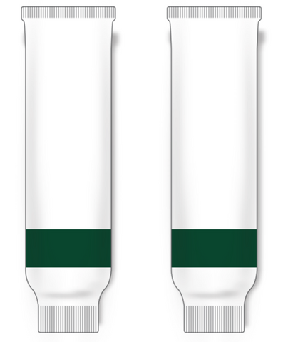 Modelline Michigan State Spartans Home White Knit Ice Hockey Socks